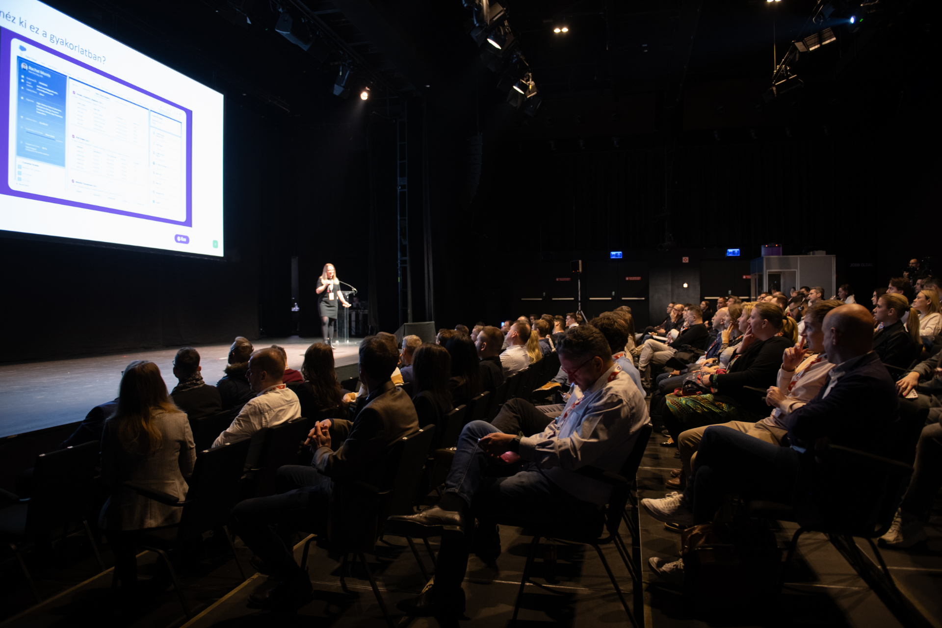 Keynote on the main stage