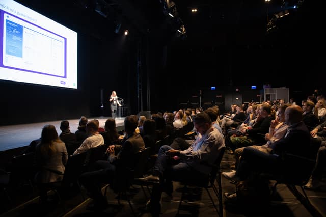 Keynote on the main stage